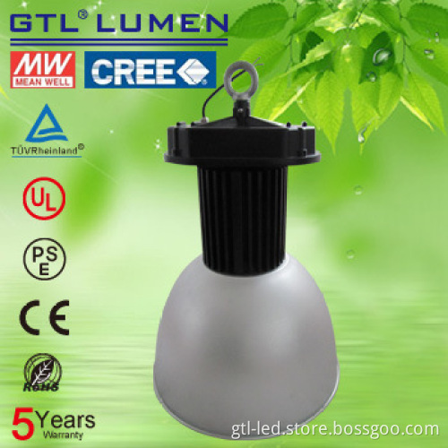 Factory direct sale 5 years warranty high lumen 120W led high bay